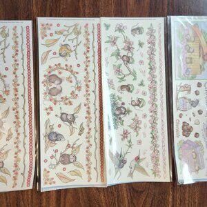 House-Mouse & Friends Stickers - Lot of 4 (Set Number 6)